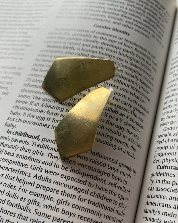 Vintage Stained Studs - Arrow