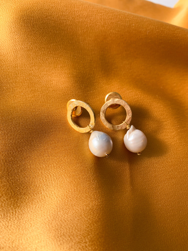 Tiny Pearl Danglers